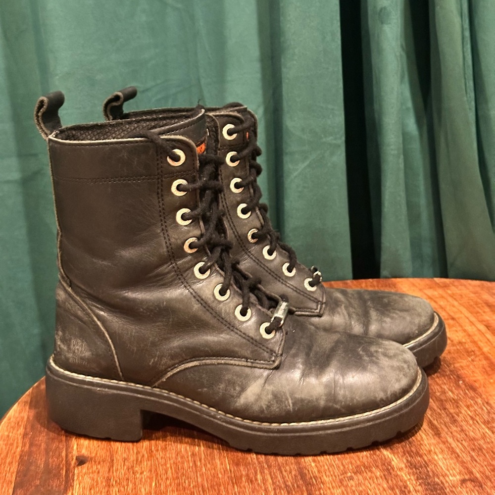 Harley Davidson size 9 women’s boots - Picture 2 of 8
